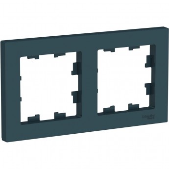 Рамка 2-постовая SCHNEIDER ELECTRIC ATLASDESIGN изумруд