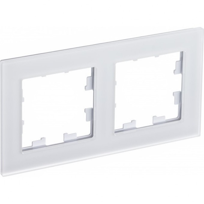 Рамка 2-постовая SCHNEIDER ELECTRIC ATLASDESIGN NATURE, матовое органическое стекло белый ATN330102 Рамка 2-постовая SCHNEIDER ELECTRIC ATLASDESIGN NATURE, матовое органическое стекло белый ATN330102