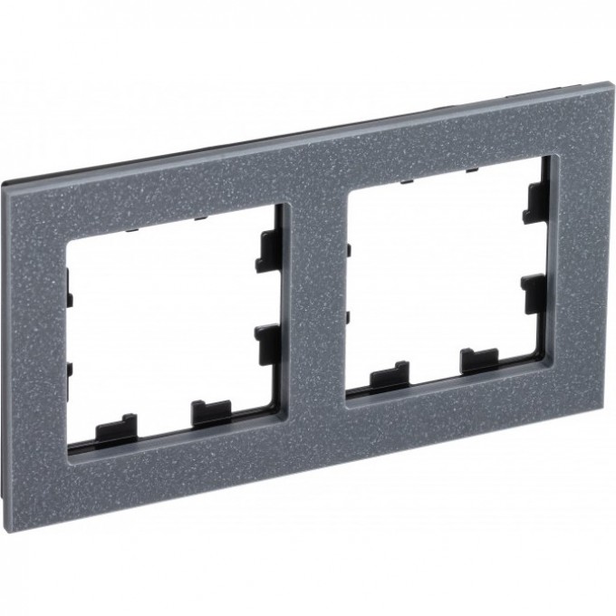 Рамка 2-постовая SCHNEIDER ELECTRIC ATLASDESIGN NATURE, мрамор айс грей ATN343202 Рамка 2-постовая SCHNEIDER ELECTRIC ATLASDESIGN NATURE, мрамор айс грей ATN343202