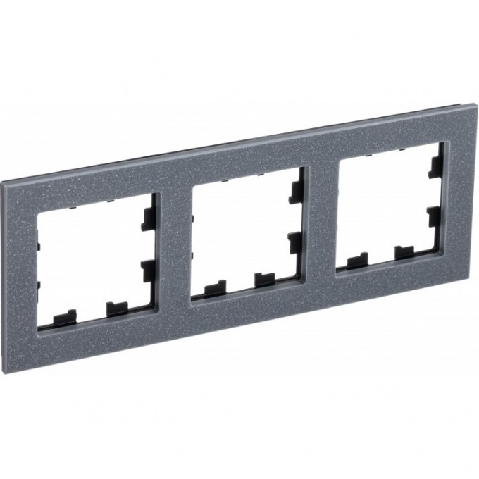 Рамка 3-постовая SCHNEIDER ELECTRIC ATLASDESIGN NATURE, мрамор айс грей ATN343203 Рамка 3-постовая SCHNEIDER ELECTRIC ATLASDESIGN NATURE, мрамор айс грей ATN343203