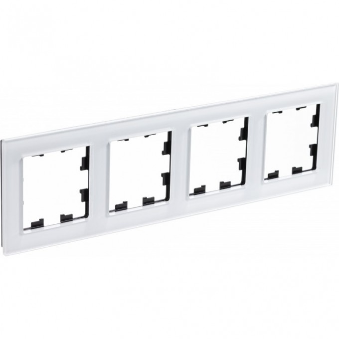 Рамка 4-постовая SCHNEIDER ELECTRIC ATLASDESIGN NATURE, органическое стекло белый ATN320104 Рамка 4-постовая SCHNEIDER ELECTRIC ATLASDESIGN NATURE, органическое стекло белый ATN320104
