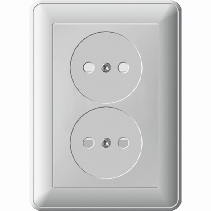 Розетка двойная SCHNEIDER ELECTRIC W59 без заземления, со шторками, 16А, в сборе, белый RS16-254-18 Розетка двойная SCHNEIDER ELECTRIC W59 без заземления, со шторками, 16А, в сборе, белый RS16-254-18