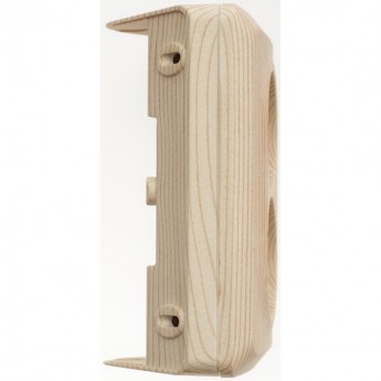 Розетка двойная угловая SCHNEIDER ELECTRIC ЭТЮД без заземления без шторок 16А, СОСНА, Россия