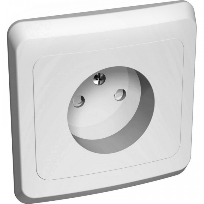 Розетка SCHNEIDER ELECTRIC ЭТЮД С/У без заземления со шторками 16А 250B, белый, Россия PC16-002B Розетка SCHNEIDER ELECTRIC ЭТЮД С/У без заземления со шторками 16А 250B, белый, Россия PC16-002B
