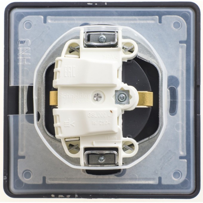 Розетка SCHNEIDER ELECTRIC GLOSSA с заземлением, IP44, со шторкой, с крышкой, в сборе, шоколад GSL000848 Розетка SCHNEIDER ELECTRIC GLOSSA с заземлением, IP44, со шторкой, с крышкой, в сборе, шоколад GSL000848