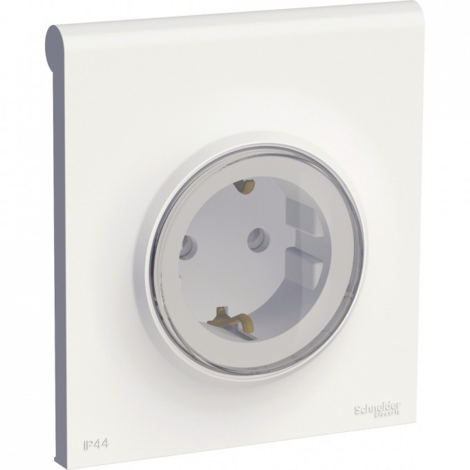 Розетка SCHNEIDER ELECTRIC ODACE с заземлением, с крышкой, IP44, в сборе, белый S52R0370W Розетка SCHNEIDER ELECTRIC ODACE с заземлением, с крышкой, IP44, в сборе, белый S52R0370W