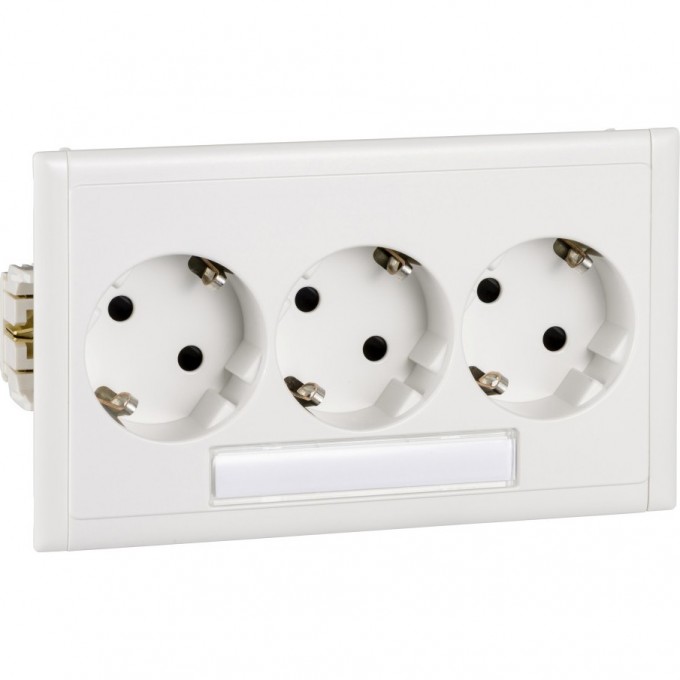 Розетка SCHNEIDER ELECTRIC THORSMAN CYB-PS тройная шторки+окно белая 5940110 Розетка SCHNEIDER ELECTRIC THORSMAN CYB-PS тройная шторки+окно белая 5940110