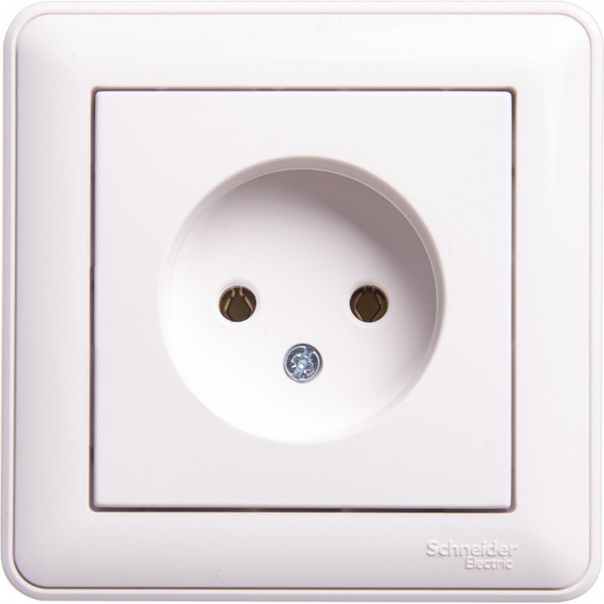 Розетка SCHNEIDER ELECTRIC W59 без заземления без шторок, 16А, в сборе, белый RS16-153-18 Розетка SCHNEIDER ELECTRIC W59 без заземления без шторок, 16А, в сборе, белый RS16-153-18