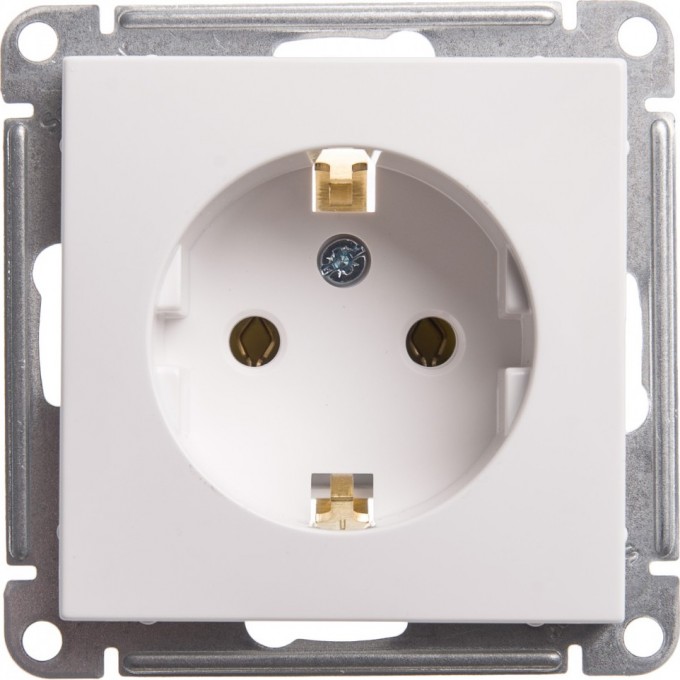 Розетка SCHNEIDER ELECTRIC W59 с заземлением без шторок, 16А, механизм, белый RS16-154-1-86 Розетка SCHNEIDER ELECTRIC W59 с заземлением без шторок, 16А, механизм, белый RS16-154-1-86