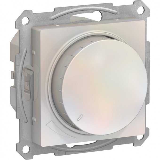 Светорегулятор (диммер) SCHNEIDER ELECTRIC ATLASDESIGN, поворотно-нажимной, LED, RC, 315Вт, механизм, ЖЕМЧУГ ATN000434 Светорегулятор (диммер) SCHNEIDER ELECTRIC ATLASDESIGN, поворотно-нажимной, LED, RC, 315Вт, механизм, ЖЕМЧУГ ATN000434