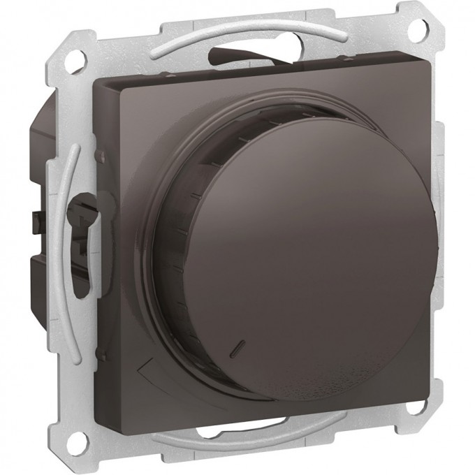 Светорегулятор (диммер) SCHNEIDER ELECTRIC ATLASDESIGN, поворотно-нажимной, LED, RC, 315Вт, механизм, мокко ATN000634 Светорегулятор (диммер) SCHNEIDER ELECTRIC ATLASDESIGN, поворотно-нажимной, LED, RC, 315Вт, механизм, мокко ATN000634