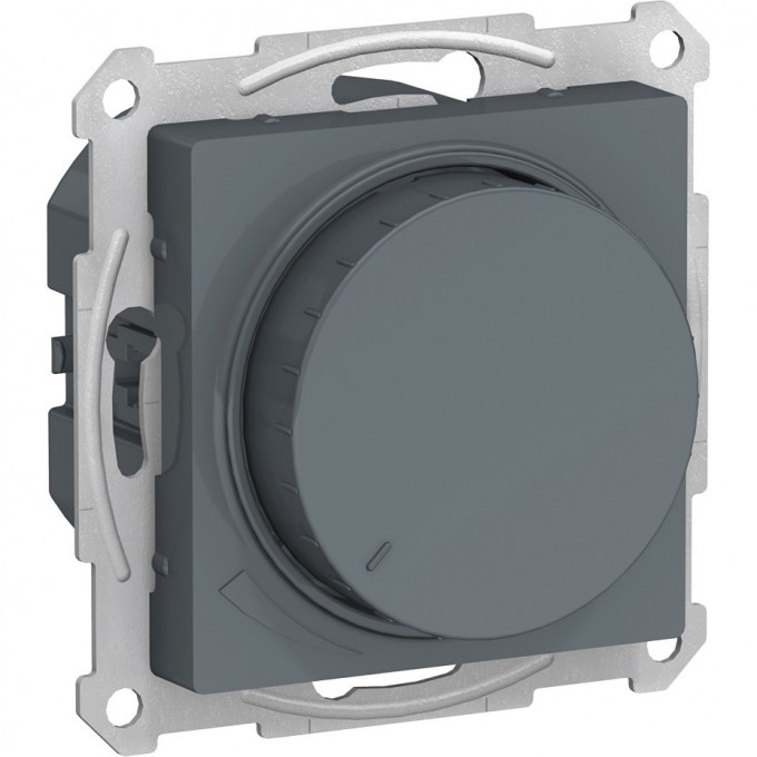 Светорегулятор (диммер) SCHNEIDER ELECTRIC ATLASDESIGN, поворотно-нажимной, LED, RC, 630Вт, механизм, грифель ATN000736 Светорегулятор (диммер) SCHNEIDER ELECTRIC ATLASDESIGN, поворотно-нажимной, LED, RC, 630Вт, механизм, грифель ATN000736