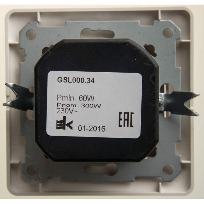 Светорегулятор (диммер) SCHNEIDER ELECTRIC GLOSSA, поворотный, 300Вт, в сборе, перламутр GSL000634 Светорегулятор (диммер) SCHNEIDER ELECTRIC GLOSSA, поворотный, 300Вт, в сборе, перламутр GSL000634