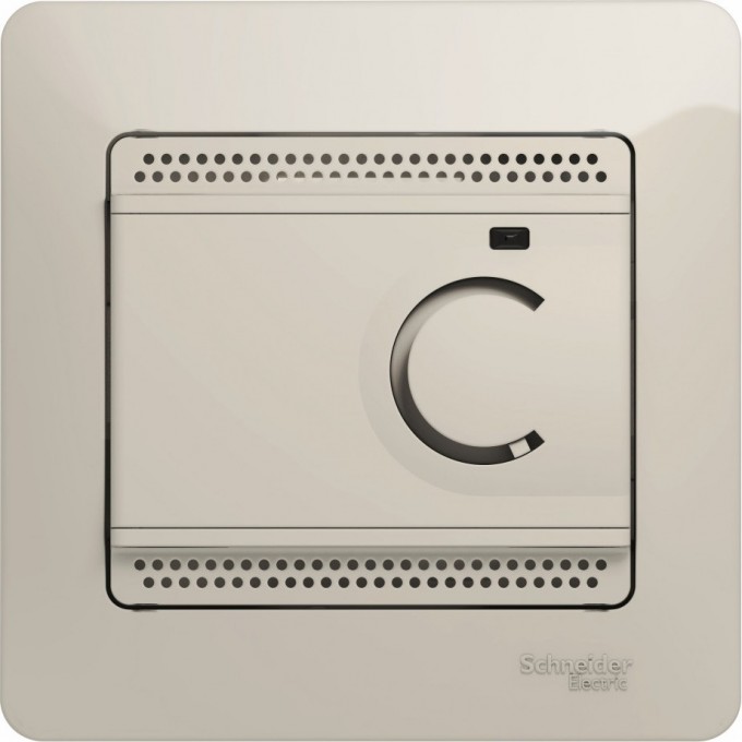 Термостат электрический SCHNEIDER ELECTRIC GLOSSA теплого пола с датчиком,от+5до+50°C,10A,в сборе, МОЛОЧНЫЙ GSL000938 Термостат электрический SCHNEIDER ELECTRIC GLOSSA теплого пола с датчиком,от+5до+50°C,10A,в сборе, МОЛОЧНЫЙ GSL000938