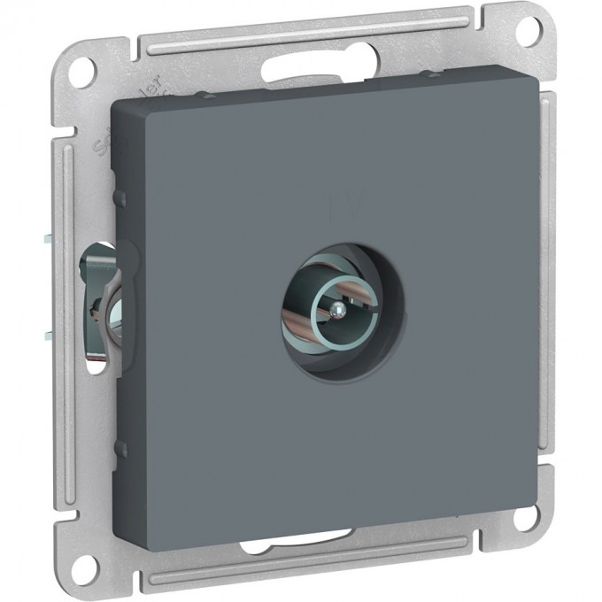 ТВ розетка SCHNEIDER ELECTRIC ATLASDESIGN коннектор, механизм, грифель ATN000793 ТВ розетка SCHNEIDER ELECTRIC ATLASDESIGN коннектор, механизм, грифель ATN000793