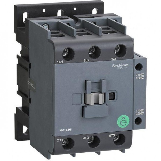 Контактор SCHNEIDER ELECTRIC MC1E 3п 95А кат. 220В/230В AC 1НО+1НЗ SE MC1E95M7