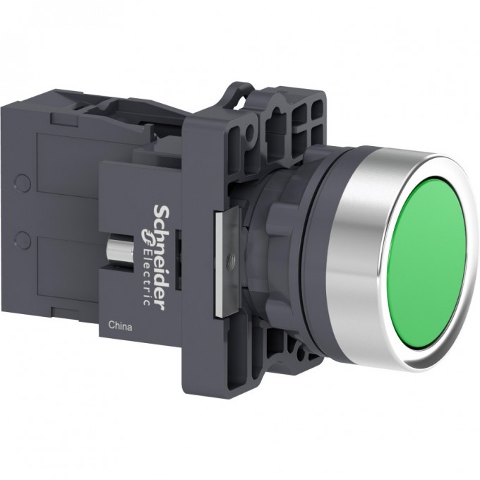 Кнопка SCHNEIDER ELECTRIC HARMONY EASY XA2 с фиксатором, зеленая, 1НO XA2EH031 Кнопка SCHNEIDER ELECTRIC HARMONY EASY XA2 с фиксатором, зеленая, 1НO XA2EH031