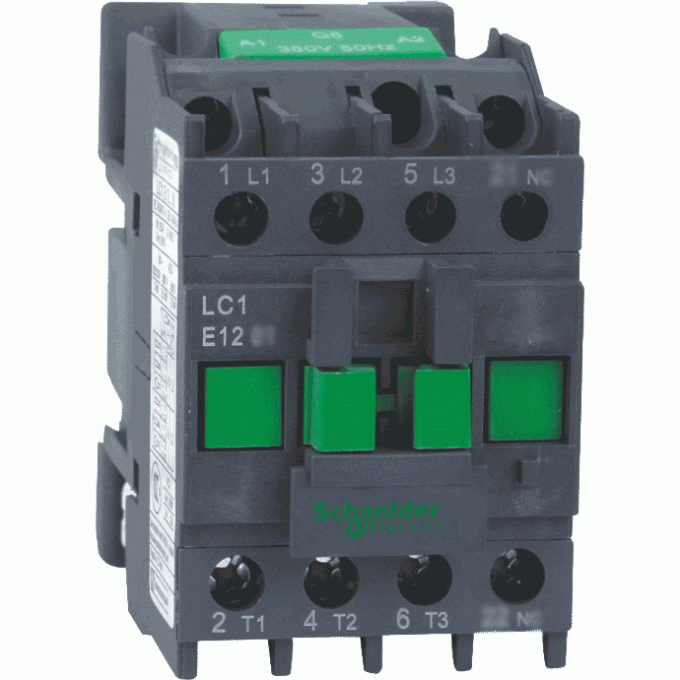 Контактор SCHNEIDER ELECTRIC EASYPACT TVS 1НЗ 12А 400В AC3 24В 50ГЦ LC1E1201B5