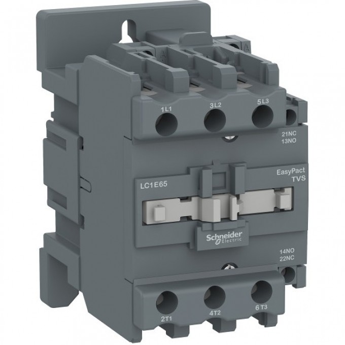 Контактор SCHNEIDER ELECTRIC EASYPACT TVS 40А 400В AC3 24В 50ГЦ LC1E40B5 Контактор SCHNEIDER ELECTRIC EASYPACT TVS 40А 400В AC3 24В 50ГЦ LC1E40B5