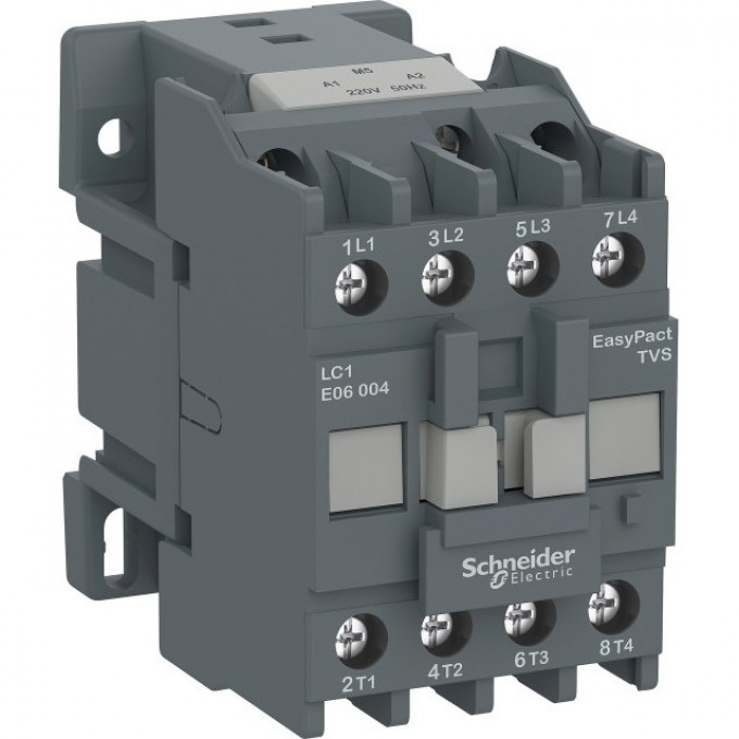 Контактор SCHNEIDER ELECTRIC EASYPACT TVS 4P(4НО) 40А AC1 220В 50/60ГЦ LC1E25004M7 Контактор SCHNEIDER ELECTRIC EASYPACT TVS 4P(4НО) 40А AC1 220В 50/60ГЦ LC1E25004M7