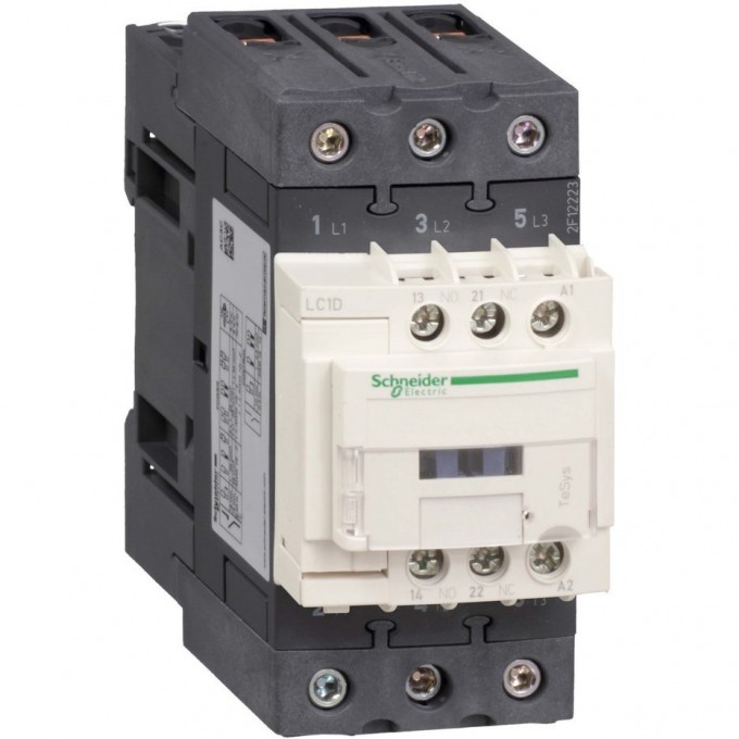 Контактор SCHNEIDER ELECTRIC TESYS 3P EVERLINK AC3 440В 40A КАТУШКА УПР. 110В AC 50/60ГЦ LC1D40AF7 Контактор SCHNEIDER ELECTRIC TESYS 3P EVERLINK AC3 440В 40A КАТУШКА УПР. 110В AC 50/60ГЦ LC1D40AF7