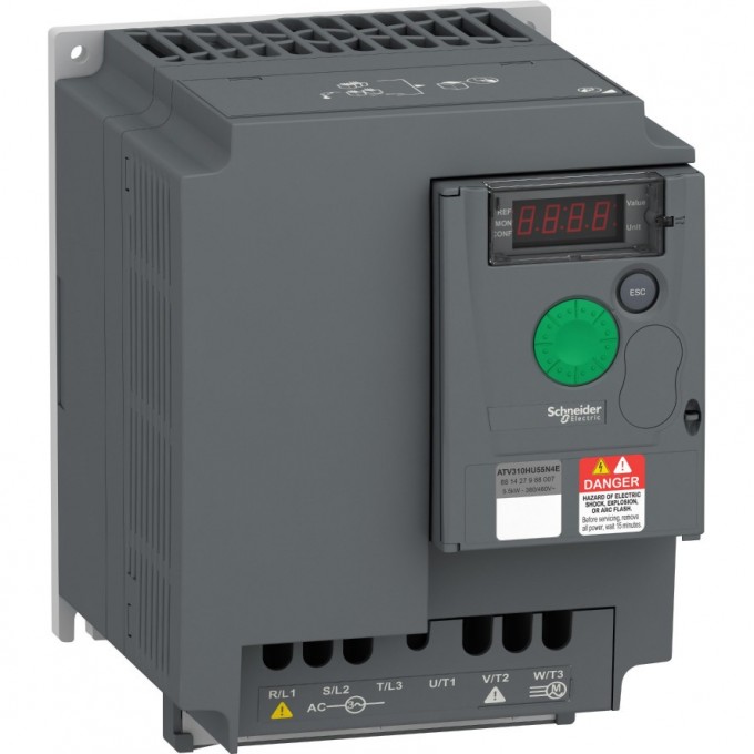 Преобразователь частоты SCHNEIDER ELECTRIC ALTIVAR 310 5,5кВт 380В 3ф ATV310HU55N4E