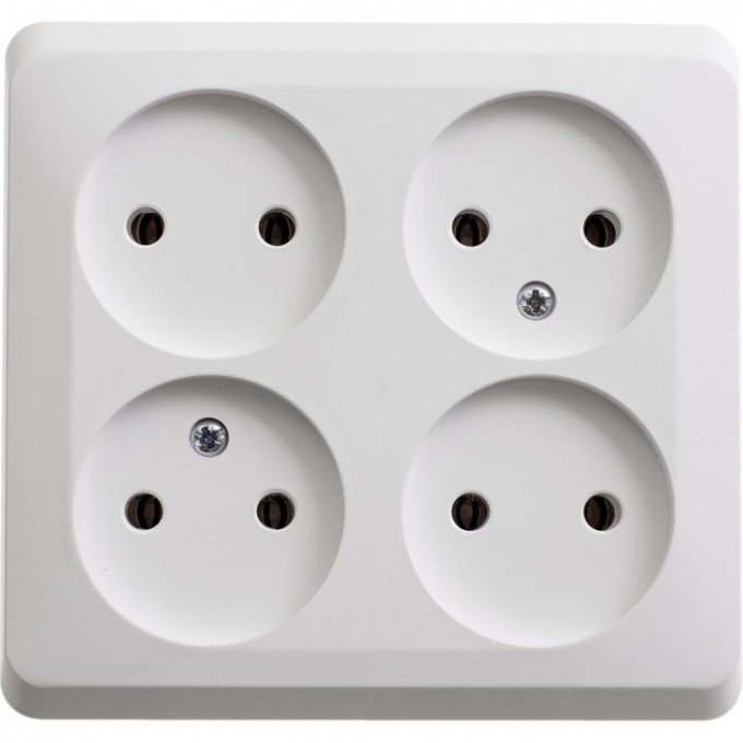 Розетка 4-местная SCHNEIDER ELECTRIC ЭТЮД без заземления без шторок 16А 250B, белый, Россия PA16-205B Розетка 4-местная SCHNEIDER ELECTRIC ЭТЮД без заземления без шторок 16А 250B, белый, Россия PA16-205B