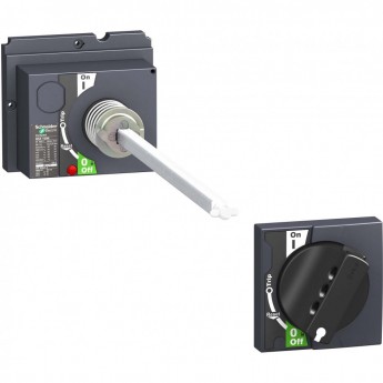 Выносная поворотная рукоятка SCHNEIDER ELECTRIC COMPACT черная (100-250)