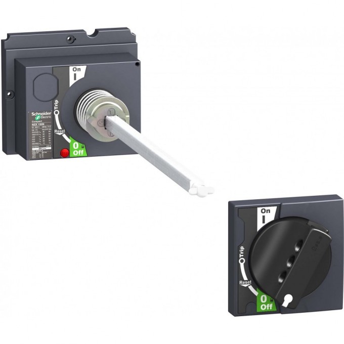 Выносная поворотная рукоятка SCHNEIDER ELECTRIC COMPACT черная (100-250) LV429338 Выносная поворотная рукоятка SCHNEIDER ELECTRIC COMPACT черная (100-250) LV429338