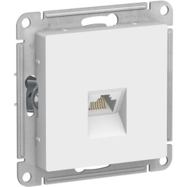 Розетка компьютерная SCHNEIDER ELECTRIC ATLASDESIGN RJ45, кат. 5Е, механизм, лотос Розетка компьютерная SCHNEIDER ELECTRIC ATLASDESIGN RJ45, кат. 5Е, механизм, лотос
