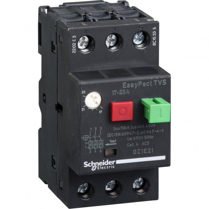 Автоматический выключатель SCHNEIDER ELECTRIC EASYPACT TVS 3Р 17-23A GZ1E21