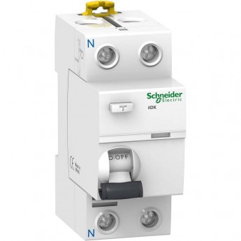 Дифференциальный выключатель (УЗО) SCHNEIDER ELECTRIC ACTI 9 iID K 2П 25A 30mA AC-ТИП