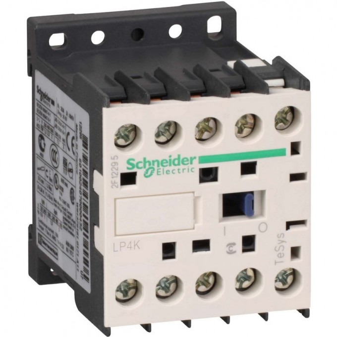 Контактор SCHNEIDER ELECTRIC TESYS 3P,6А,НО,24V DC, винтовой зажим LP4K0610BW3 Контактор SCHNEIDER ELECTRIC TESYS 3P,6А,НО,24V DC, винтовой зажим LP4K0610BW3