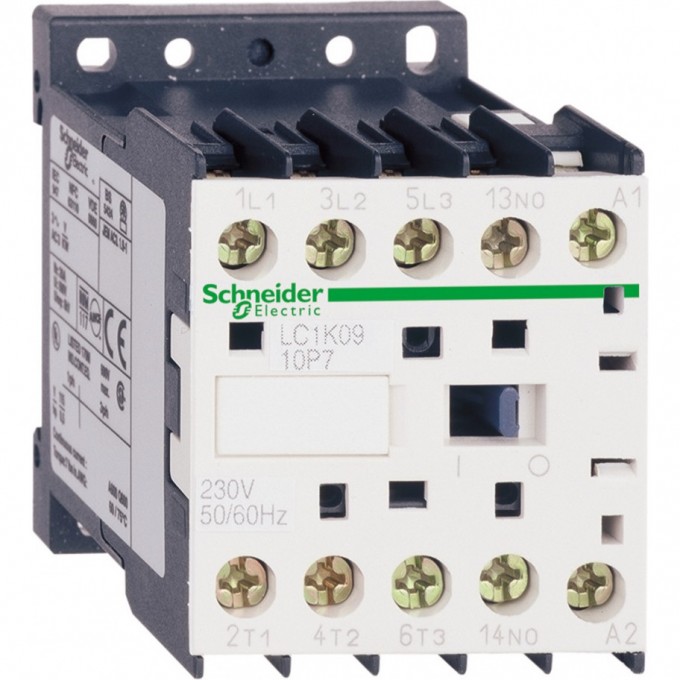 Контактор SCHNEIDER ELECTRIC TESYS K 3P,16 А,НО,220V 50/60 ГЦ, винтовой зажим LC1K1610M7 Контактор SCHNEIDER ELECTRIC TESYS K 3P,16 А,НО,220V 50/60 ГЦ, винтовой зажим LC1K1610M7