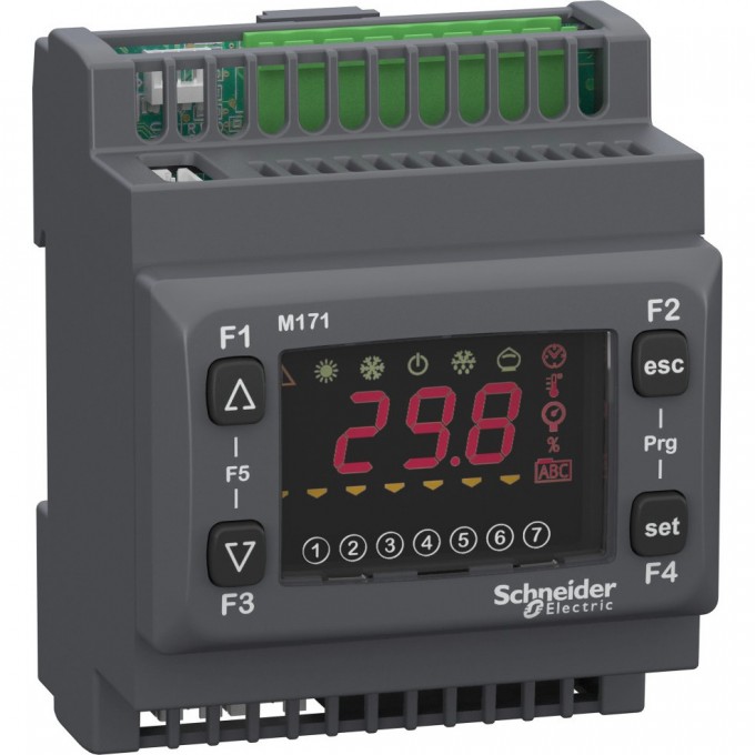 Контроллер SCHNEIDER ELECTRIC MODICON Оптим ПЛК М171, дисплей, 22 I/Os, Modbus TM171ODM22R