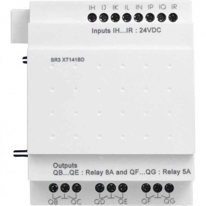 Модуль расширения дискретного ввода/вывода SCHNEIDER ELECTRIC ZELIO LOGIC 8ВХ/6ВЫХ ~240В SR3XT141FU