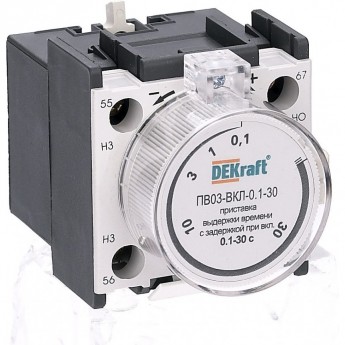 Приставка выдержки времени SCHNEIDER ELECTRIC DEKRAFT с задержкой при отключении ПВ-03