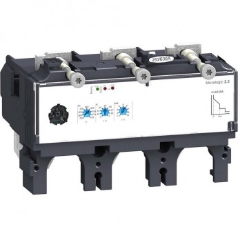 Расцепитель SCHNEIDER ELECTRIC MicroLogic 2.3 для ComPact NSX 400/630 электронный, 400A, 3П3Т Расцепитель SCHNEIDER ELECTRIC MicroLogic 2.3 для ComPact NSX 400/630 электронный, 400A, 3П3Т