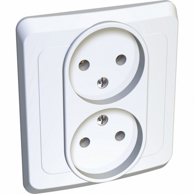 Розетка двойная SCHNEIDER ELECTRIC ЭТЮД С/У без заземления без шторок 16А 250B, белый, Россия PC16-005B Розетка двойная SCHNEIDER ELECTRIC ЭТЮД С/У без заземления без шторок 16А 250B, белый, Россия PC16-005B