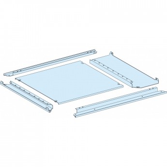 Сплошная сальниковая панель SCHNEIDER ELECTRIC PRISMA, IP55,Ш=650+150ММ,Г=400ММ