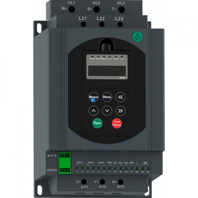 Устройство плавного пуска SCHNEIDER ELECTRIC STS22 90кВт 400В STS22D90N4